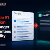 Why Google #1 Position not guarantee visibility and clicks