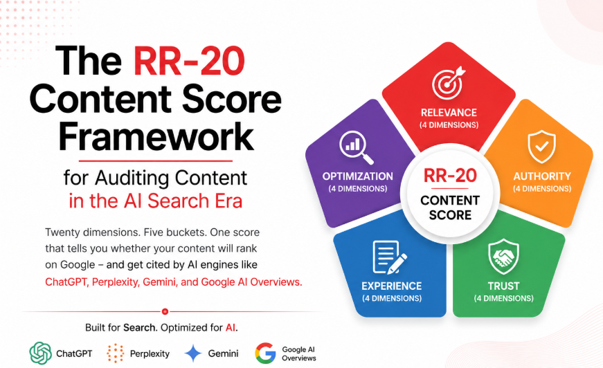 Framework for audit content by Redefine ROI